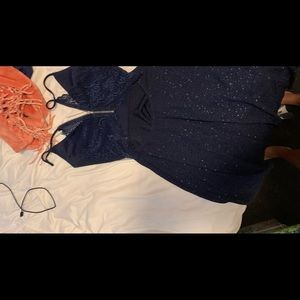 navy blue sparkly dress from windsor